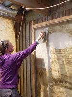 earth plastering